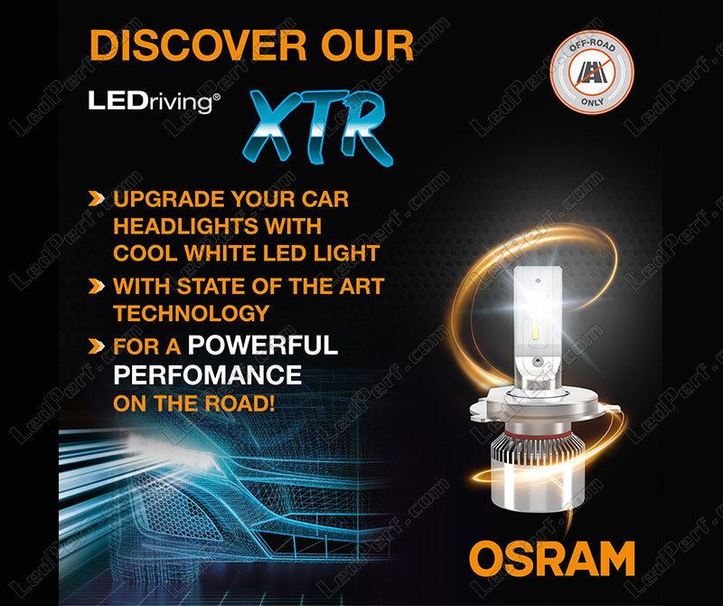 OSRAM 9726CW LEDriving HL, Off-Road ? H4, Feux d…