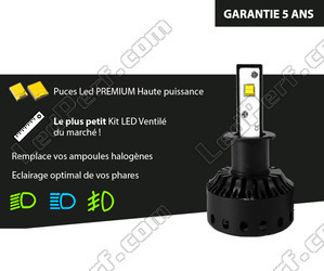 Pack x2 : Ampoules de phare LED CRAWER H7 