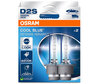 Paar D2S Xenon Lampen Osram Xenarc Cool Blue Intense 6200K in de verpakking - 66240CBN-2HB