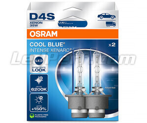 Paar D4S Xenon Lampen Osram Xenarc Cool Blue Intense 6200K in de verpakking - 66440CBN-2HB