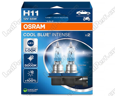 Paar Osram H11 Cool blue Intense Next Gen LED Effect 5000K-lampen