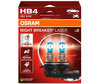 Set van 2 lampen HB4 Osram Night Breaker Laser + 150% - 9006NL-2HB