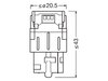 Ampoules LED oranges W21W / WY21W Osram LEDriving® SL - W3x16d