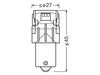 Oranje LED-lampen PY21W Osram LEDriving® SL - BAU15s