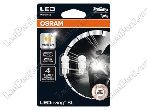 Oranje LED-lampen W5W / WY5W Osram LEDriving® SL - W2.1x9.5d