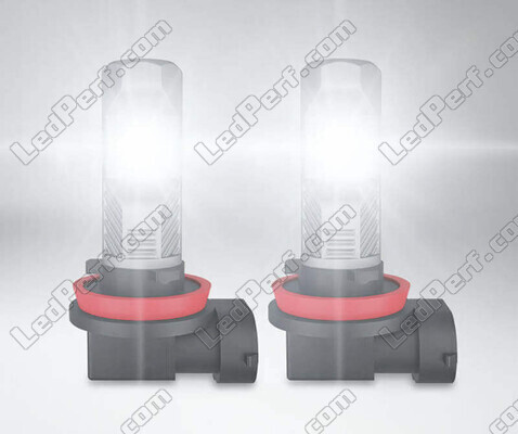 H11 Osram LEDriving HL Easy LED-lampen voor mistlampen in werking