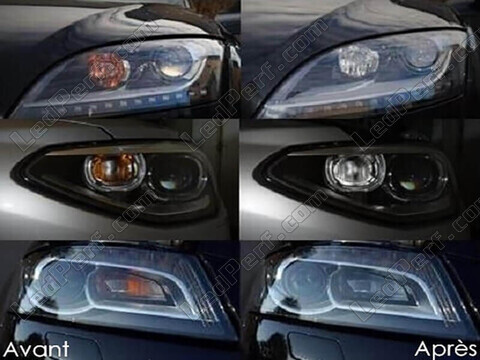 Led Clignotants Avant BMW Serie 3 (E36) avant et apres