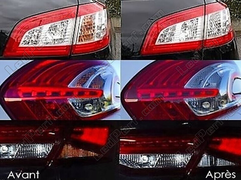 Led Clignotants Arrière Mercedes ML (W163) avant et apres