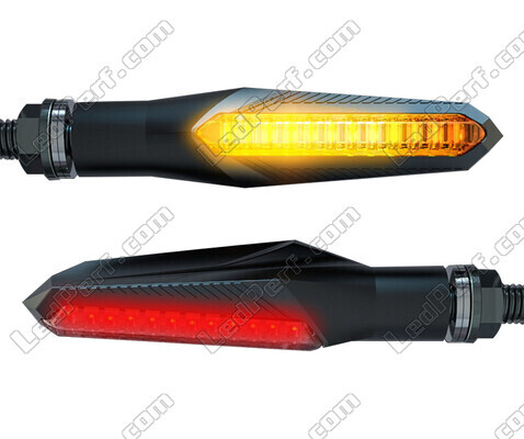 Clignotants dynamiques LED 3 en 1 pour Aprilia Caponord 1200