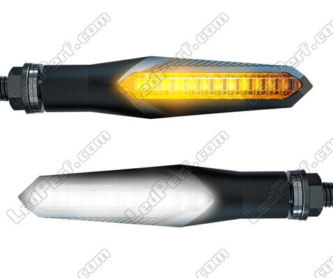 Clignotants séquentiels LED 2 en 1 avec feux de jour pour Aprilia MX SuperMotard 125