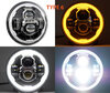 Phare à LED pour BMW Motorrad R 1200 Montauk - Optique moto rond homologué