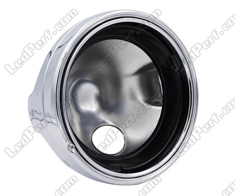 Phare rond et chromé pour l'adaptation d'un optique full LED sur Honda VT 750 (2007 - 2014)