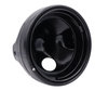 Phare rond noir satiné pour l'adaptation d'un optique full LED sur Suzuki SV 650 N (2003 - 2010)