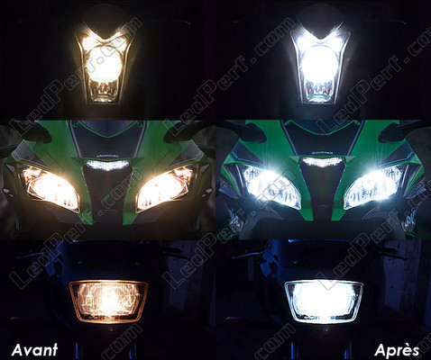 Led Feux De Croisement Et Route LED Yamaha YFM 350 Wolverine (2006 - 2010)