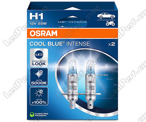 Paire d'Ampoules Osram H1 Cool blue Intense Next Gen LED Effect 5000K