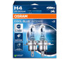 Paire d'Ampoules Osram H4 Cool blue Intense Next Gen LED Effect 5000K