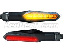 Clignotants dynamiques LED + feux stop pour Moto-Guzzi Nevada Club 750