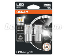 Oranje LED-lampen P21/5W Osram LEDriving® SL - BAY15d