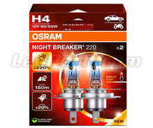 Set van 2 lampen H4 OSRAM Night Breaker® 220 - 64193NB220-2HB